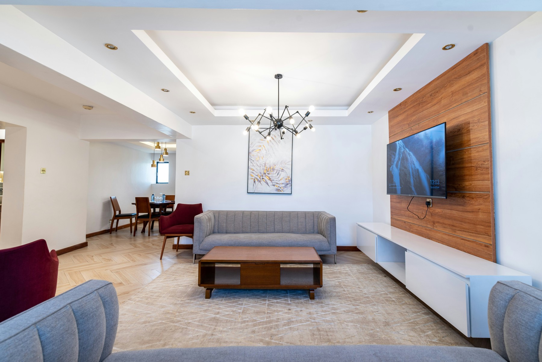 An illustrative meeting room